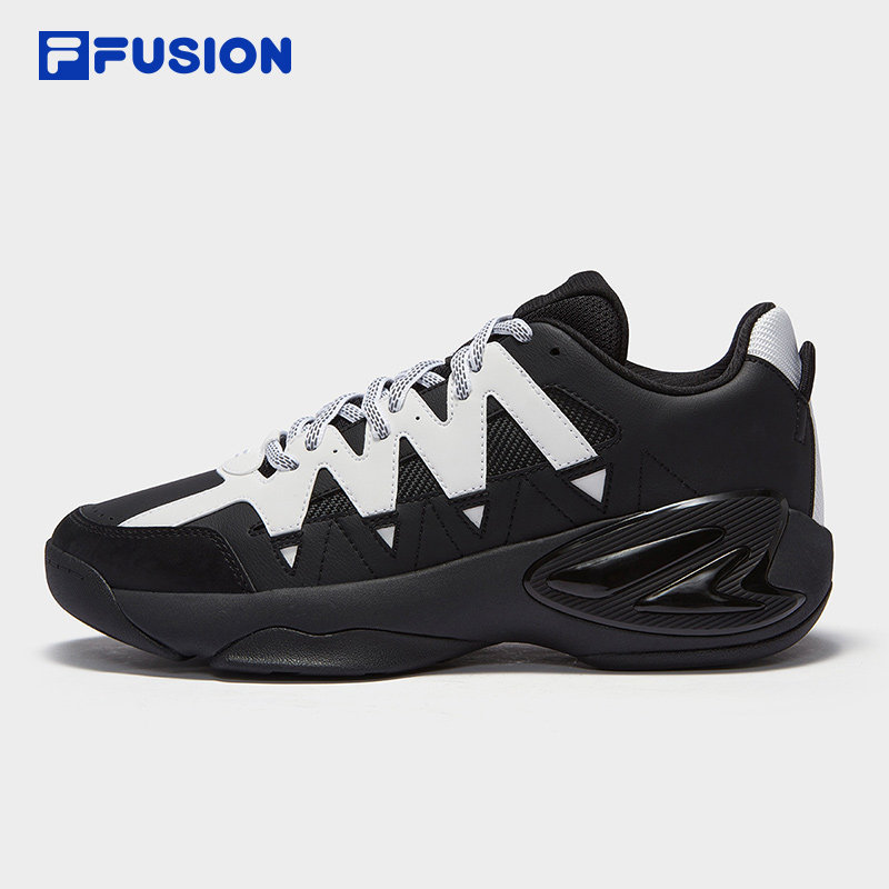 FILA FUSION斐乐潮牌CLUTCH篮球鞋2024冬季复古男鞋T12M443405F