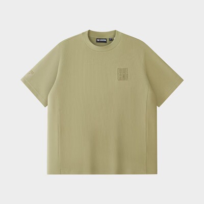 FILA FUSION 男士经典简约系列宽松短T恤类T11M625104F