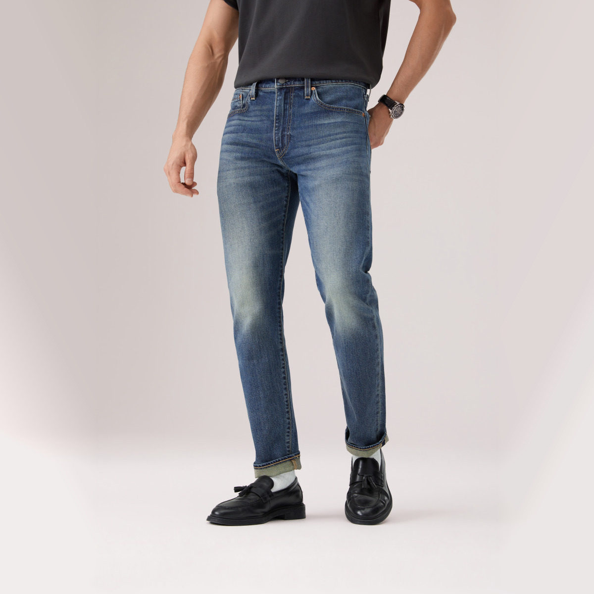 Levi's李维斯26春夏男士502赤耳锥形牛仔裤29507-1854