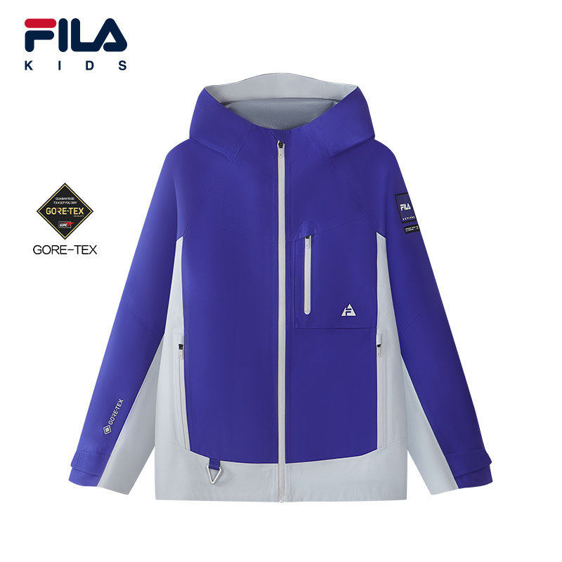 FILA 斐乐儿童童装外套2026年夏男童中大童连帽上衣K12B623724