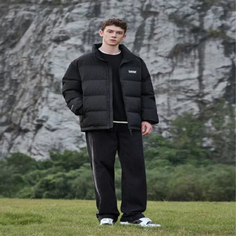 太平鸟男士简约时尚羽绒服B2ACE4517