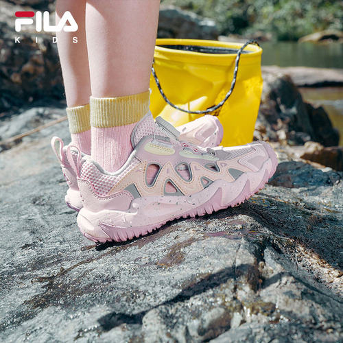 FILA KIDS斐乐童鞋儿童户外鞋2026夏季新款旋钮运动鞋K14G622501