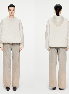 江南布衣女士时尚简约羽绒服5O9C13890