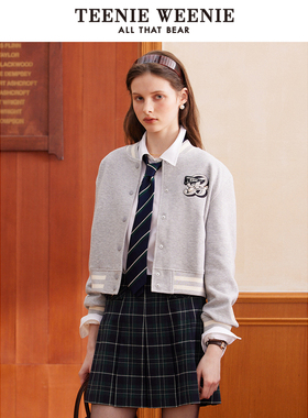 TeenieWeenie小熊女装 休闲学院时尚棒球服卫衣TTMZ251202P