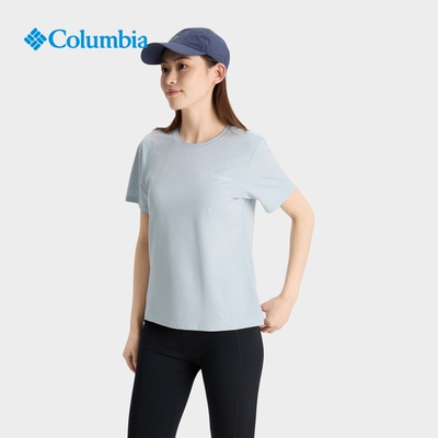 Columbia哥伦比亚户外25春夏女子降温凉爽运动短袖T恤AR4766