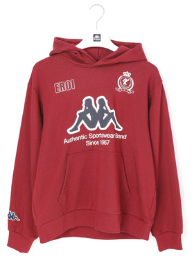 Kappa背靠背2025冬款男士休闲纯棉卫衣K0F72MT04