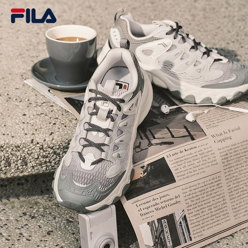 FILA 斐乐官方男鞋老爹鞋运动鞋2025秋季新款鞋休闲鞋F62M622194F