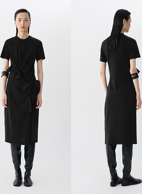 JNBY/江南布衣25夏连衣裙短袖立体重工5P4G12780