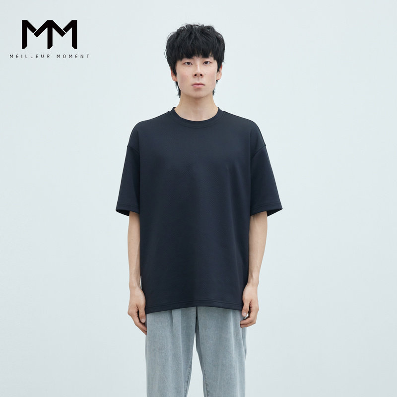 MM麦檬男装 圆领短袖T恤9F4200531图片