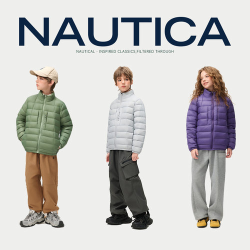 NAUTICA诺帝卡轻薄鹅绒服NWH413402A