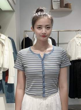 SEIFINI/诗凡黎女士时尚简约短袖针织服3F7700631