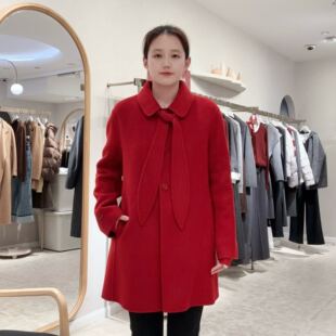 伊芙丽女士简约时尚大衣1FC170093Q