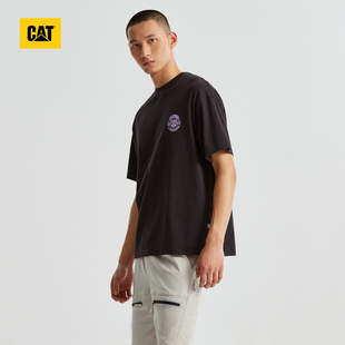CAT卡特男女同款黄蜂印花短袖T恤CM2TSST0231