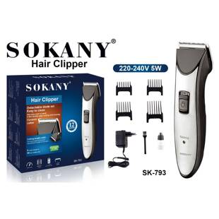 跨境Sokany793理发器充插两用电推剪美发剪电推子hair clipper
