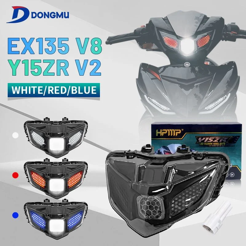 适用于雅马哈Y15ZR V2 LC135V8 led大灯日间行车导光条前照灯
