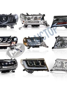 LC200大灯合集适用于兰德酷路泽大灯LC200改装LED原装前照灯