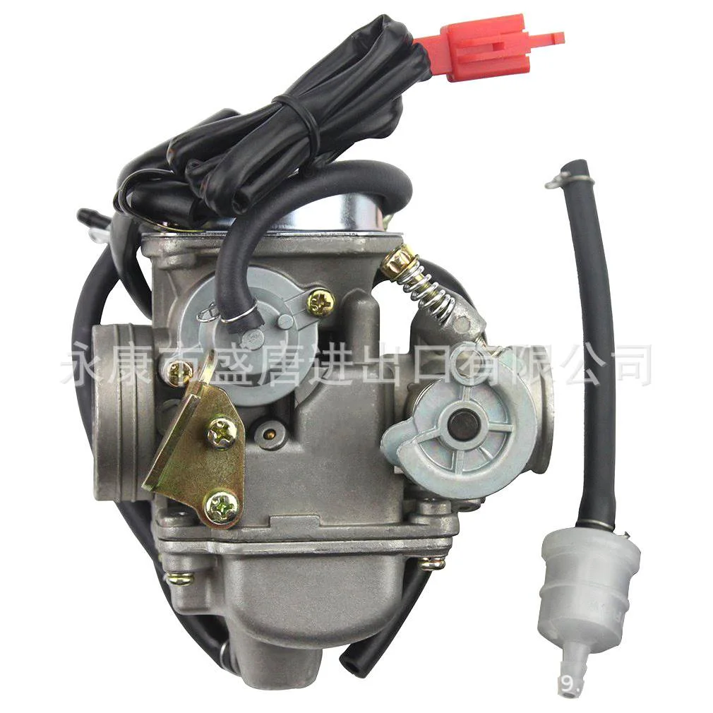 24mmPD24J化油器适配GY6 4冲程125cc 150cc 152QMI 157QMJ 踏板车