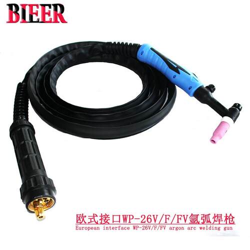 氩弧焊枪 WP-26/F/V/FV钨极氩弧焊枪 欧式接口长度可选