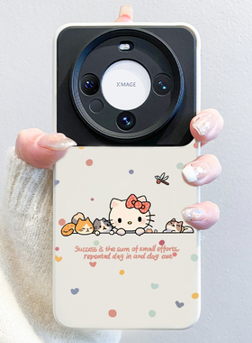 HelloKitty猫适用华为mate80promax手机壳mate60pro新款pura70pro+超火50可爱卡通女m40pro硅胶ultra套air冬