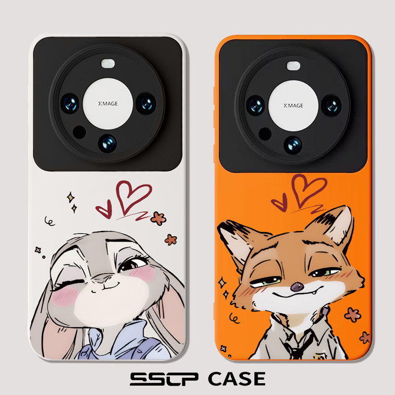 疯狂动物城适用华为手机壳