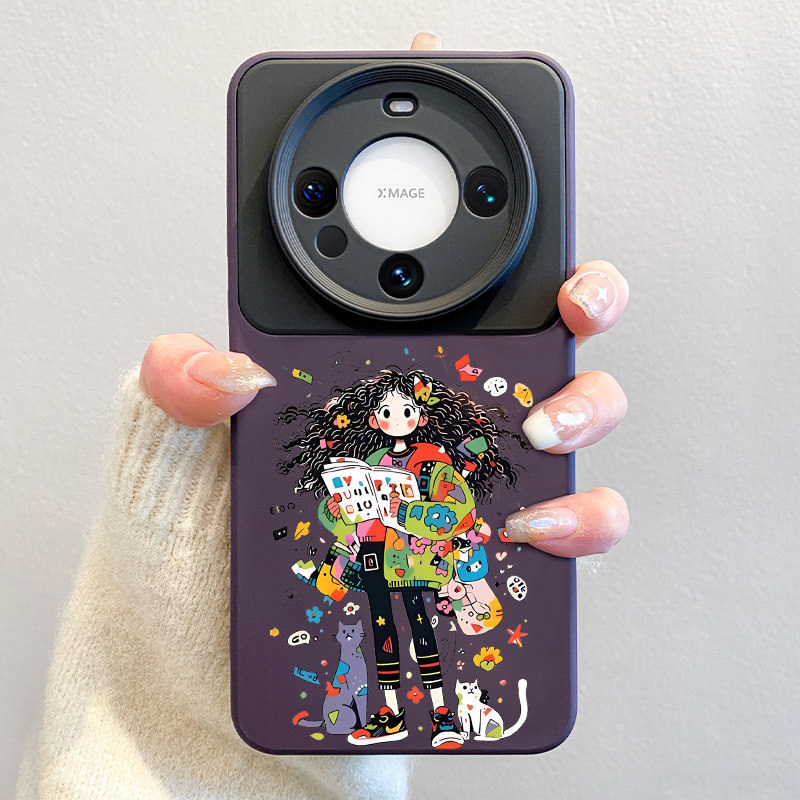 小众不撞款适用华为mate60pro手机壳mate50全包镜头m60pro新款液态硅胶mate40pro个性女款mt30软壳m60pro+外