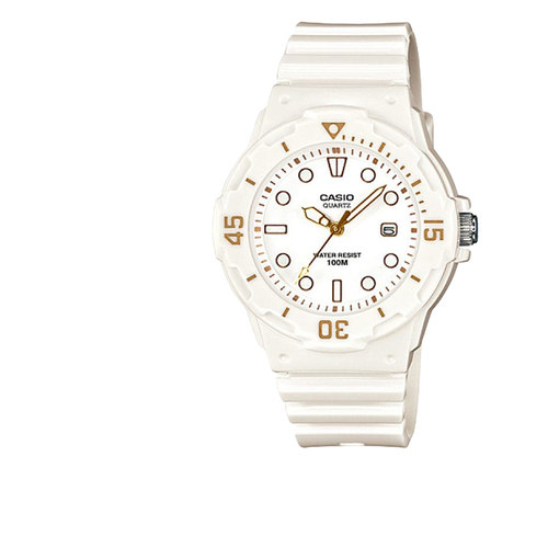 卡西欧运动马卡龙色女生手表