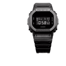 casio卡西欧小方块手表男gshock运动防水学生电子表DW-5600UBB-1