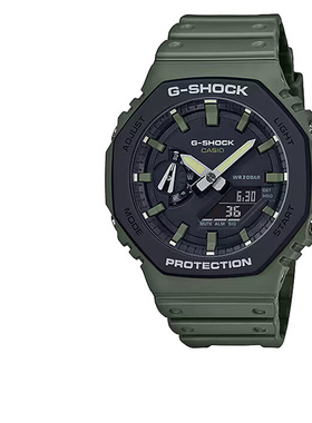 casio卡西欧手表男gshock正品橡树运动防水学生电子表GA-2110SU-3