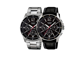 casio卡西欧手表男正品商务休闲非机械防水学生石英表MTP-1374D/L