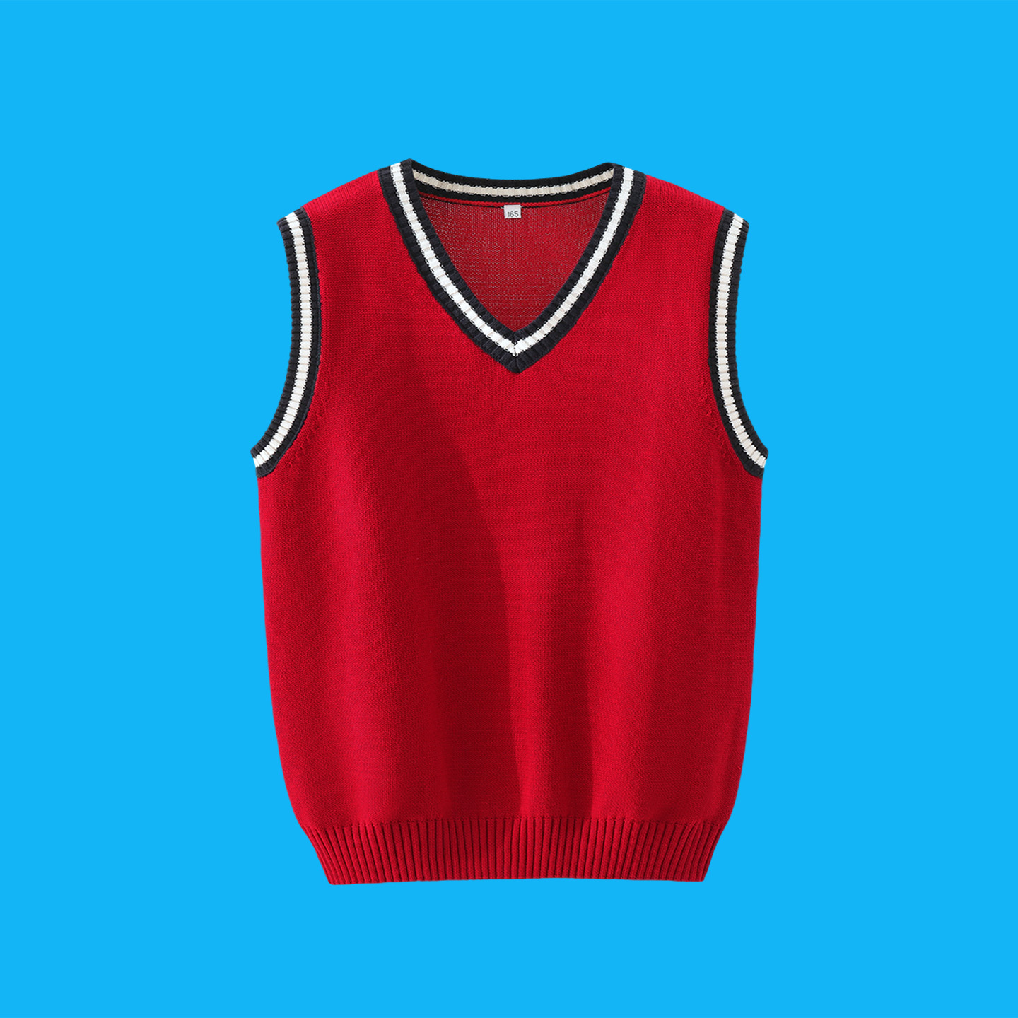 合黛儿学院全棉春秋儿童针织马甲