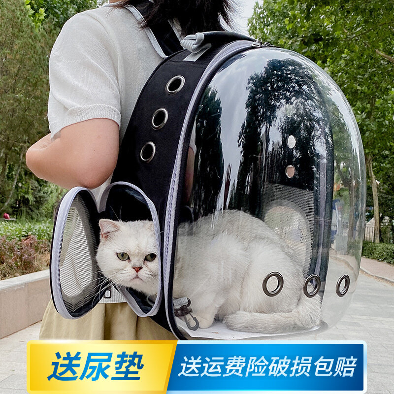 猫包外出便携猫背包大容量宠物双肩书包猫笼太空舱航空箱猫咪用品
