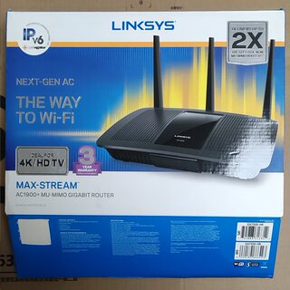 领势Linksys思科EA7500 V2全千兆2600M双频5G无线路由器EA7500-AH