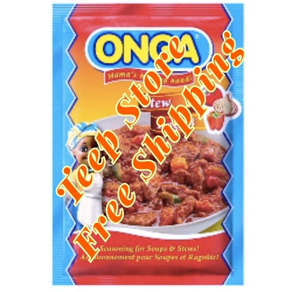 Onga stew seasoning ragout bouillon powder stew jollof halal