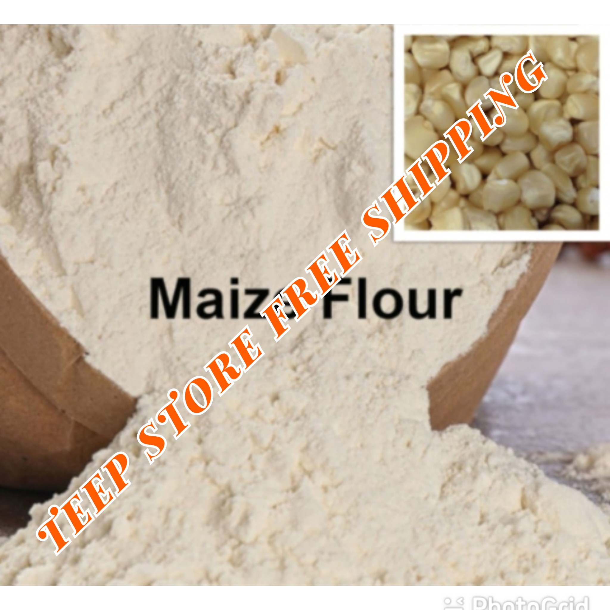 AFRICANS WHITE CORN DOUGH MAIZE UGALI FLOUR FARINE DE MAIS