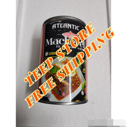 Sardine atlantic mackerel  tomato sauce 425g rich in omega3