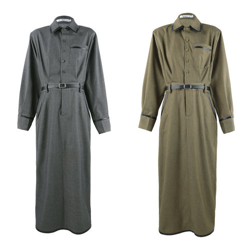 【入驻首秀】连衣裙收腰轻熟风气质裙YHBZX720117【赠送腰带】