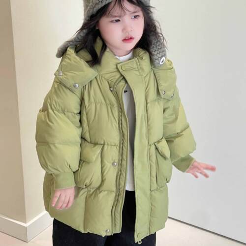 长款保暖外套加厚羽绒服科迪熊
