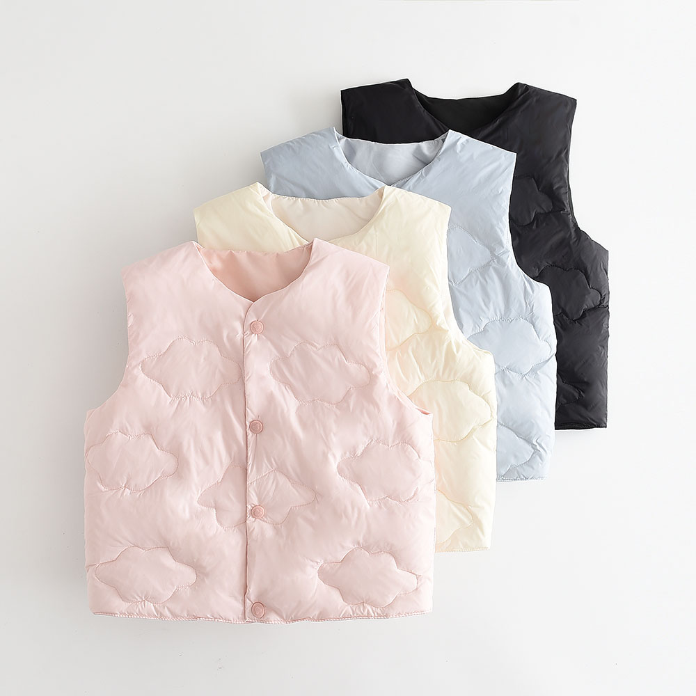 科迪熊羽绒马甲背心90白鸭绒