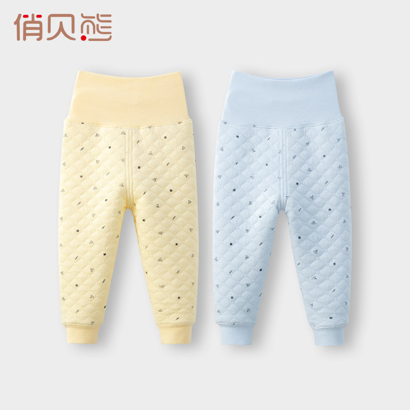 宝宝保暖裤内穿纯棉夹棉秋冬儿童棉毛裤婴儿秋裤加厚高腰护肚裤子,童装/婴儿装/亲子装,保暖裤,淘宝优惠券,粉丝福利购,淘宝优惠卷