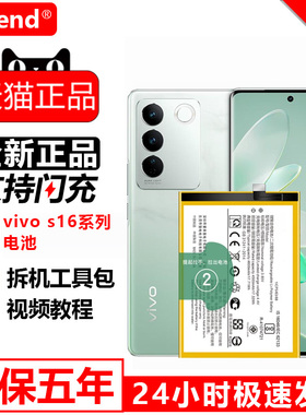 etrend适用VIVO S16电池原装S16Pro手机电芯s16e更换魔改大容量B-X6全新原厂