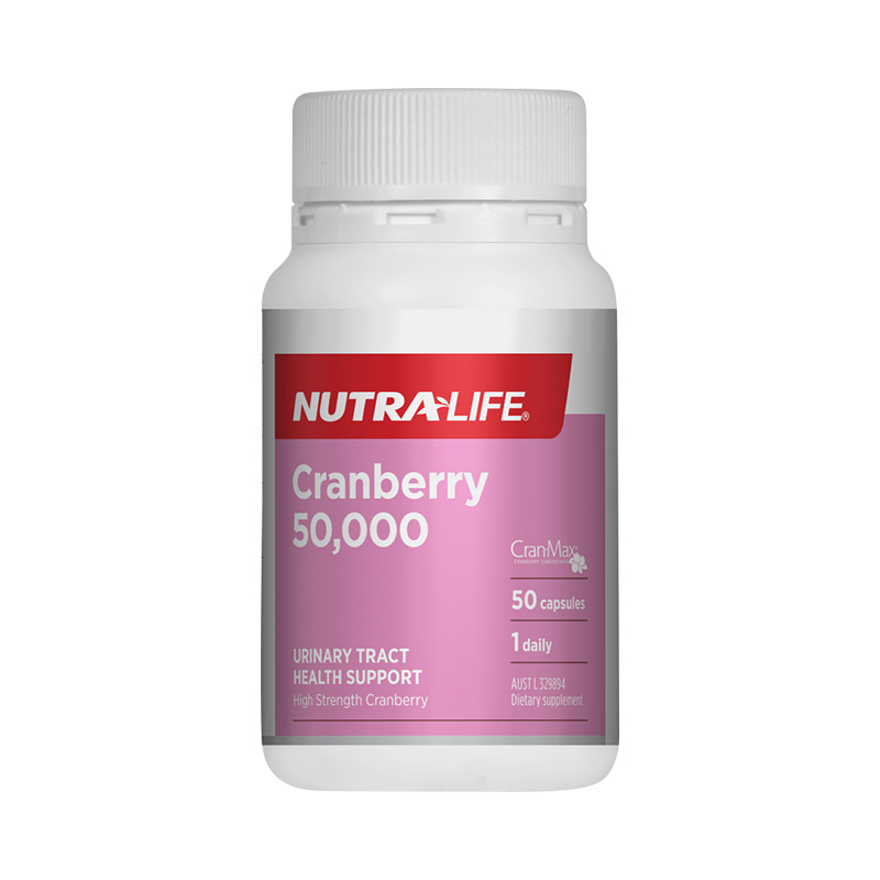 【全球购甄选】纽乐NUTRALIFE50000mg蔓越莓50粒100粒