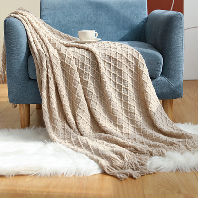 Nordic sofa blanket, summer cooling blanket沙发毯盖毯