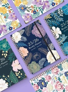 English Notebook 2025 English Notebook Sports Schedule记事本