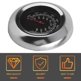 New Stainless Steel Oven Food Cooking Baking Thermometer