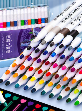 Acrylic marker, white waterproof brush, graffiti marke马克笔