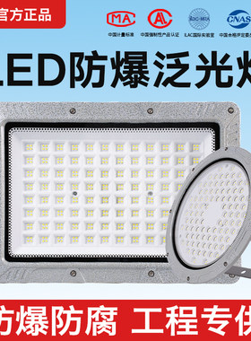 亚明国标led防爆灯仓库厂房车间工厂防水灯罩隔爆型照明地雷灯CT6