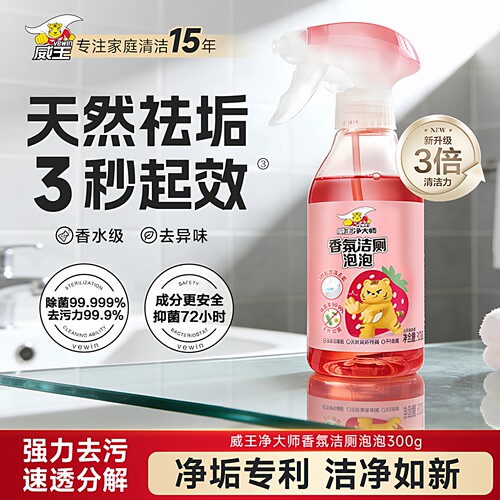 威王净大师洁厕泡泡清洁剂