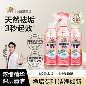【达人专享】威王洁净大师香氛洁厕泡泡马桶清洁剂洁厕灵除黄去垢