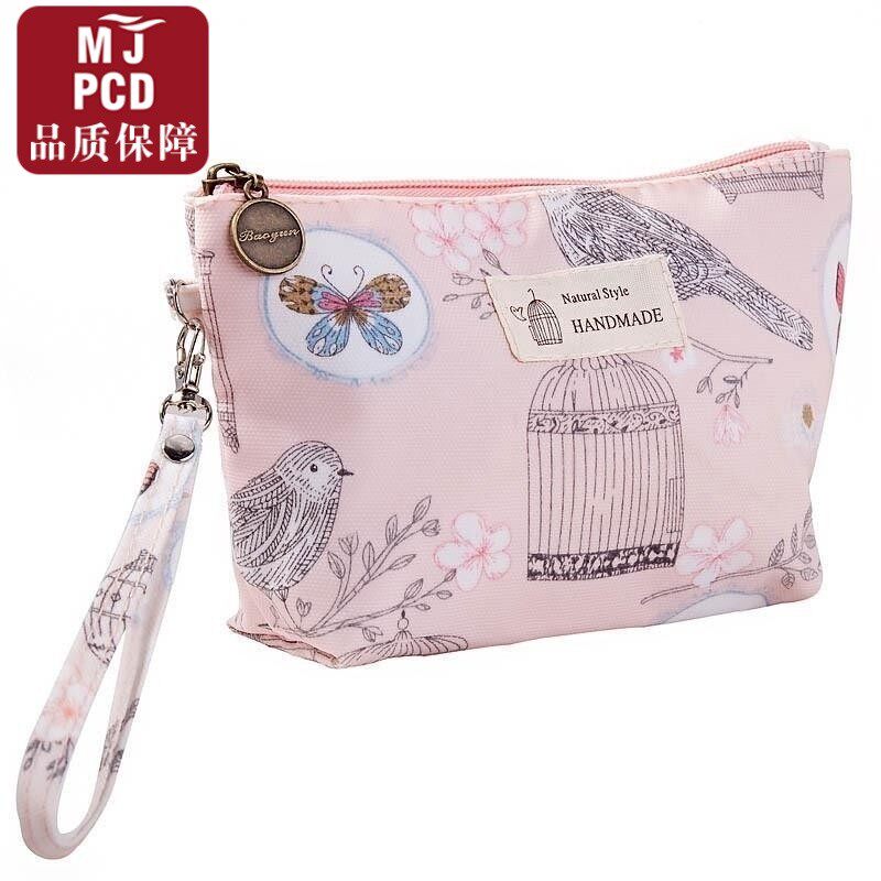 日本无印便携花防水布化妆