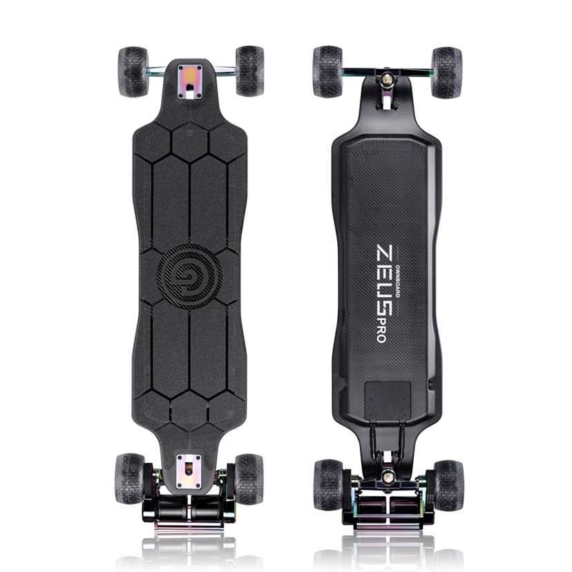 Ownboard Zeus Pro 2022 新款碳纤维越野电动四轮滑板车全地形
